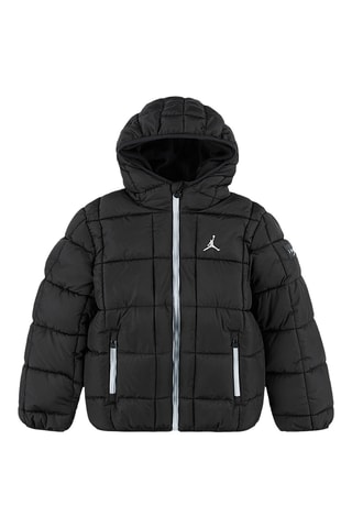 Doudoune à capuche - Noir