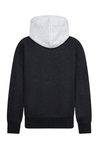 Sudadera con capucha - Gris, negro y rojo