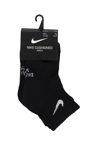 3 pares de calcetines - Nike - Negro