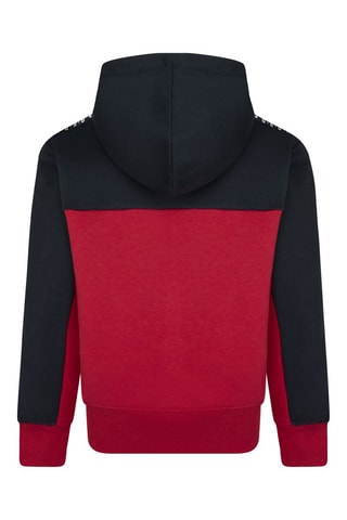 Sudadera con capucha - Jordan - Blanco, negro y rojo