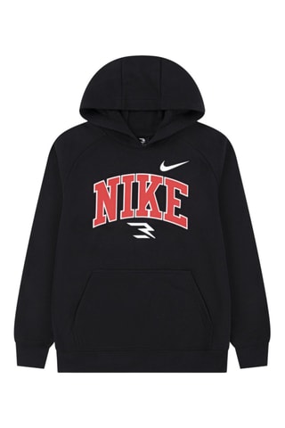 Sweat à capuche - Blanc, noir et rouge