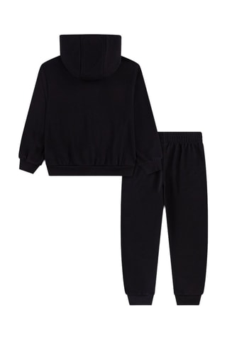 Sudadera con capucha y pantalón - Negro