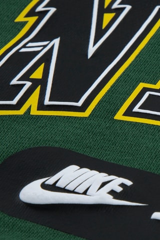 Sudadera con capucha - Blanco, negro y verde