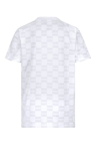 Camiseta - Blanco, rojo y gris