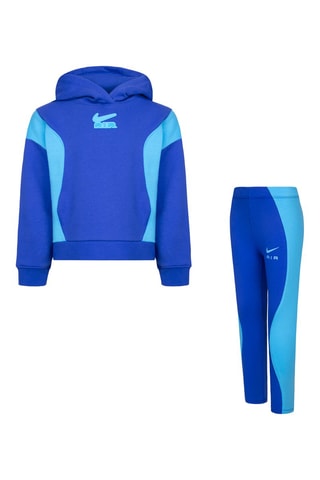 Sudadera con capucha y leggings - Nike - Azul