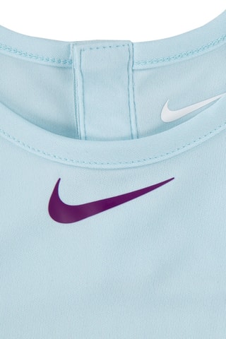 Camiseta de tirantes y mallas - Azul