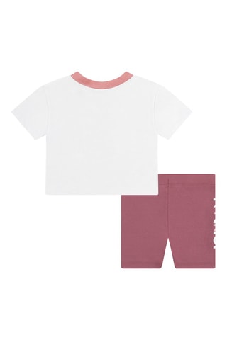 Camiseta y mallas - Rosa