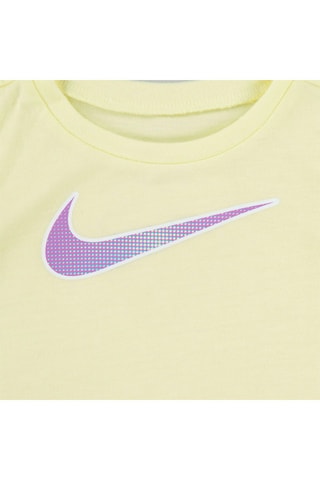 Camiseta y leggings - Azul, amarillo y rosa