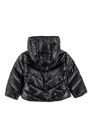 Veste à capuche - Blanc et noir