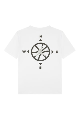 Camiseta Compass Jumpman - Jordan - Blanco