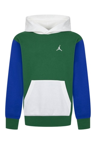 Sweat à capuche Brooklyn - Jordan - Blanc et bleu