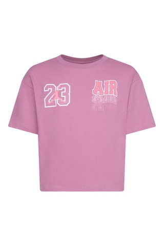 Camiseta - Jordan - Blanco y rosa