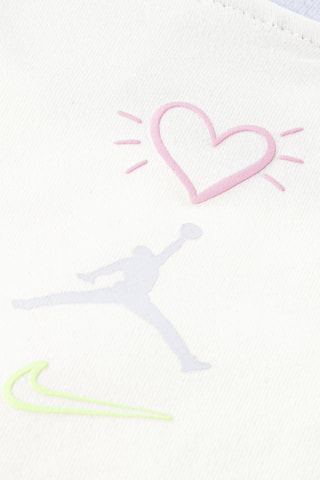 T-shirt Love Is In The Air - Jordan - Blanc