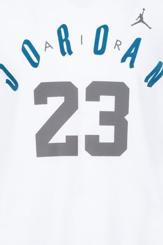 Camiseta - Jordan - Blanco, azul y gris