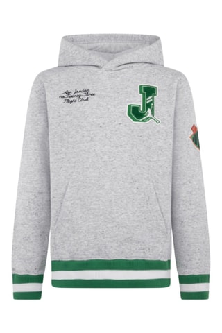 Sudadera con capucha Court Of Legends - Blanco, verde y gris