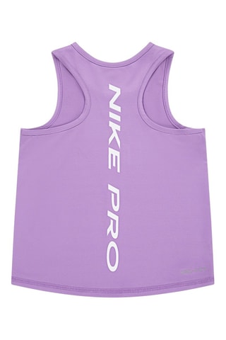 Camiseta de tirantes - Blanco y violeta