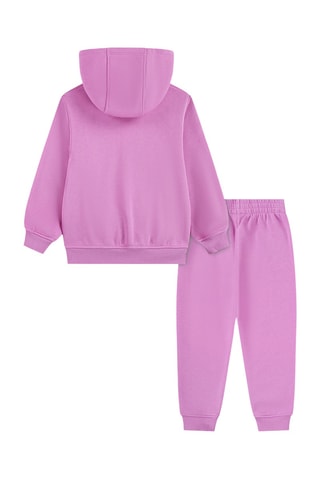Conjunto de sudadera con capucha y pantalón - Rojo