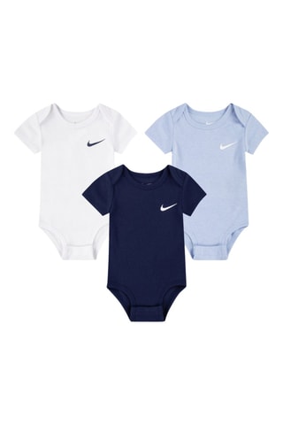 3 bodys Mini Me - Nike - Blanc
