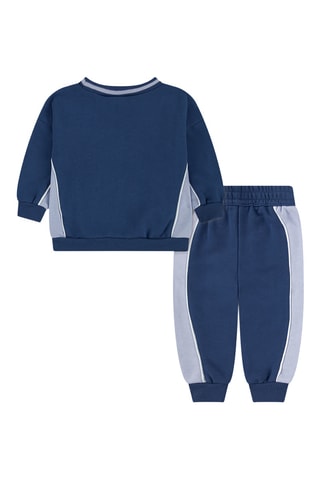Sudadera y pantalón Color Blocked Crew - Nike - Azul