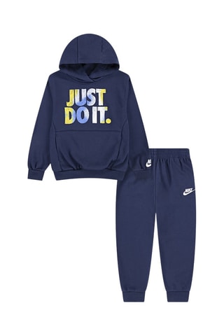 Sudadera con capucha y pantalón - Azul
