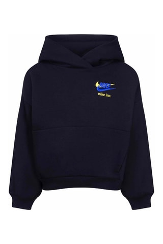 Sudadera con capucha - Negro, azul y amarillo
