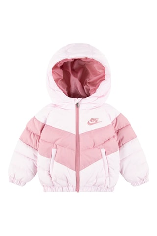 Doudoune à capuche - Rose