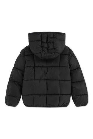 Anorak con capucha - Negro