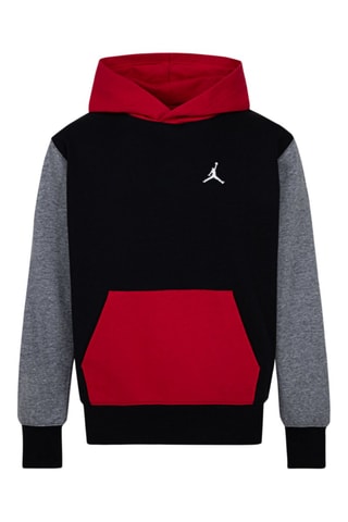 Sudadera con capucha Brooklyn - Negro, rojo y gris