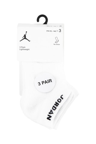 3 pares de calcetines - Jordan - Blanco y negro