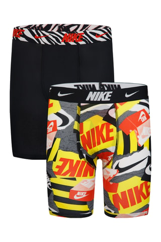 2 boxers - Nike - Blanc, jaune et noir