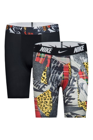 2 boxers - Nike - Blanc, jaune et noir