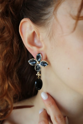 Boucles d'oreilles - Onyx
