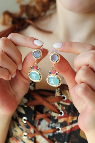 Boucles d'oreilles - Œils-de-chat