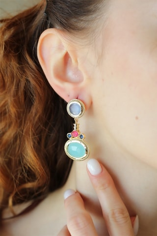 Boucles d'oreilles - Œils-de-chat