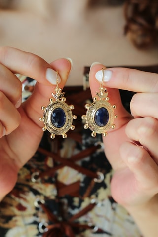 Boucles d'oreilles - Œils-de-chat