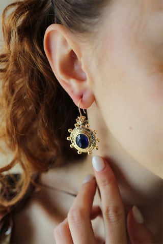 Boucles d'oreilles - Œils-de-chat