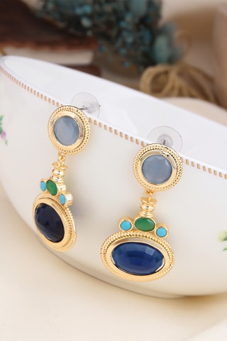 Boucles d'oreilles - Œils-de-chat