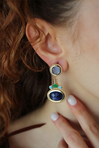 Boucles d'oreilles - Œils-de-chat