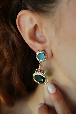 Boucles d'oreilles - Œils-de-chat