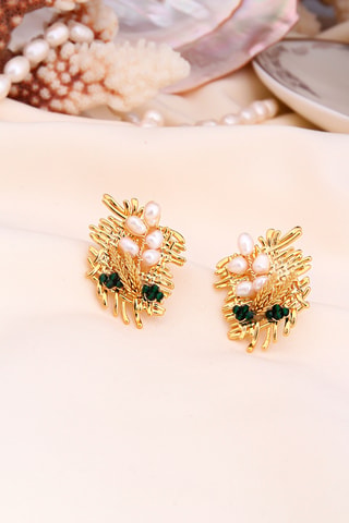 Boucles d’oreilles - Plaqué or jaune