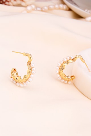 Boucles d'oreilles - Plaqué or jaune