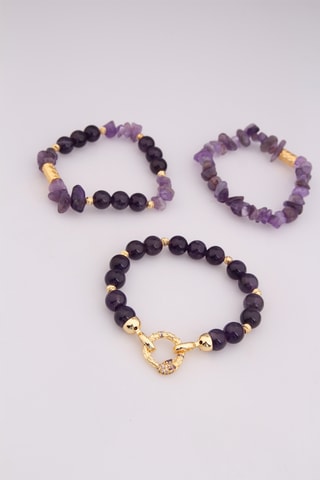 Bracelet - Améthystes