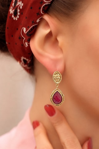 Boucles d'oreilles - Agates