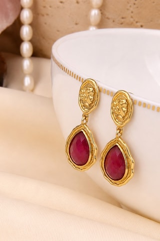 Boucles d'oreilles - Agates
