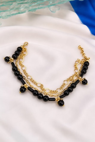 Chaîne de cheville - Onyx