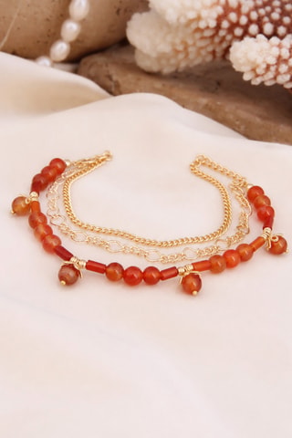 Chaîne de cheville - Agates