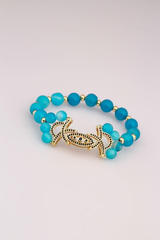 Bracelet - Opales et zircons