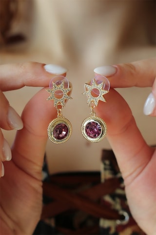 Boucles d'oreilles - Zircon