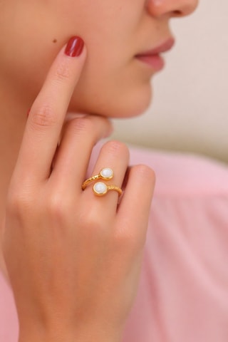 Bague - Pierres de lune