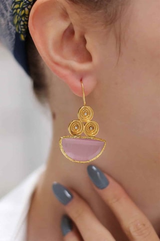 Boucles d'oreilles - Œils-de-chat